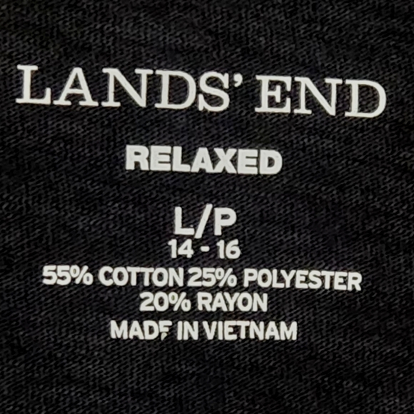 Lands' End Relaxed Fit Top - Picture 2 of 4